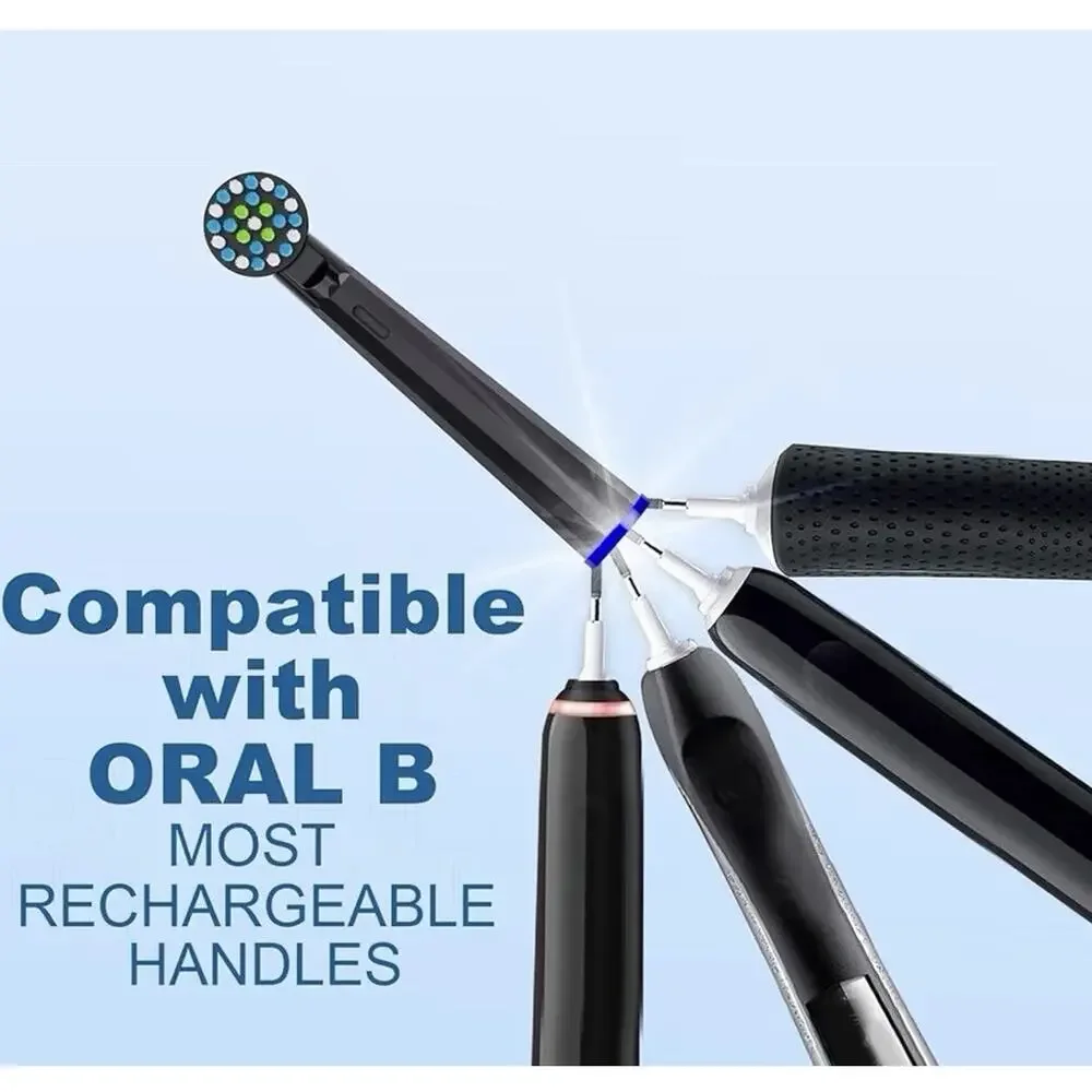 Replacement Brush Heads,Electric Toothbrush Heads,(8ct)Soft Bristles OralB Braun